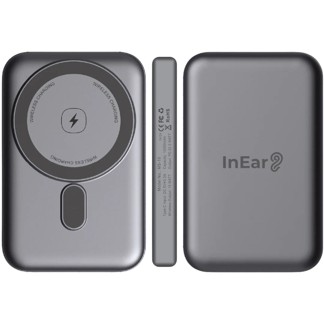 Elevate Your Tech Lifestyle with the InEar MS-10 10000MAH MagSafe Powerbank