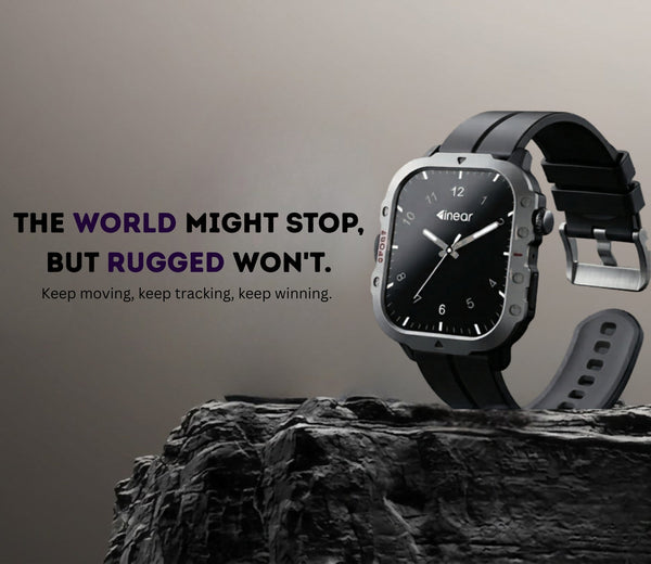 InEar INWATCH: The Rugged Smartwatch That Works as Hard as You Do!