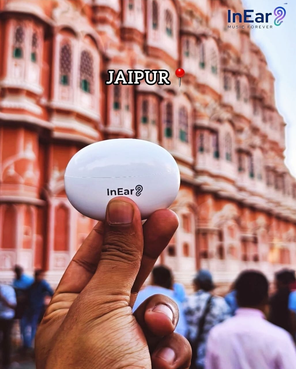 Our Jaipur Journey with InEar at Hawa Mahal