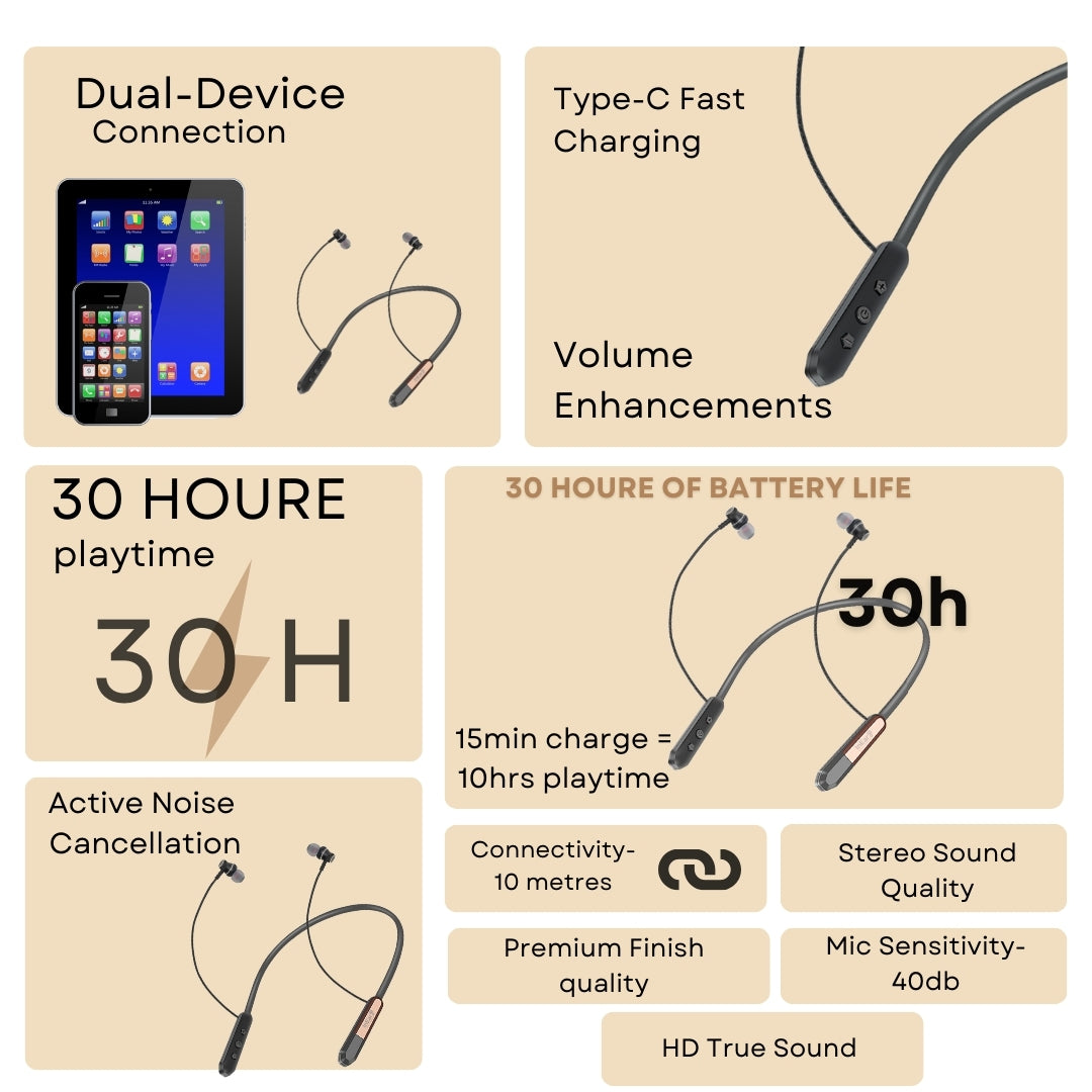 DJ-M5 WIRELESS NECKBAND