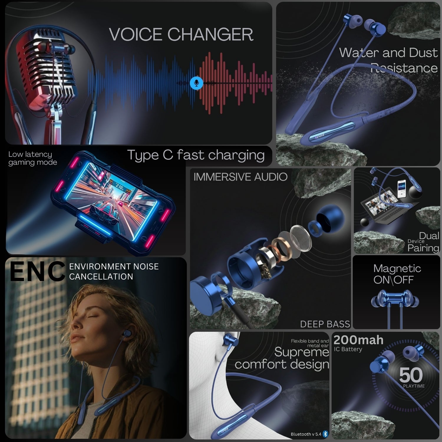 DJ M10 VOICE-CHANGER NECKBAND