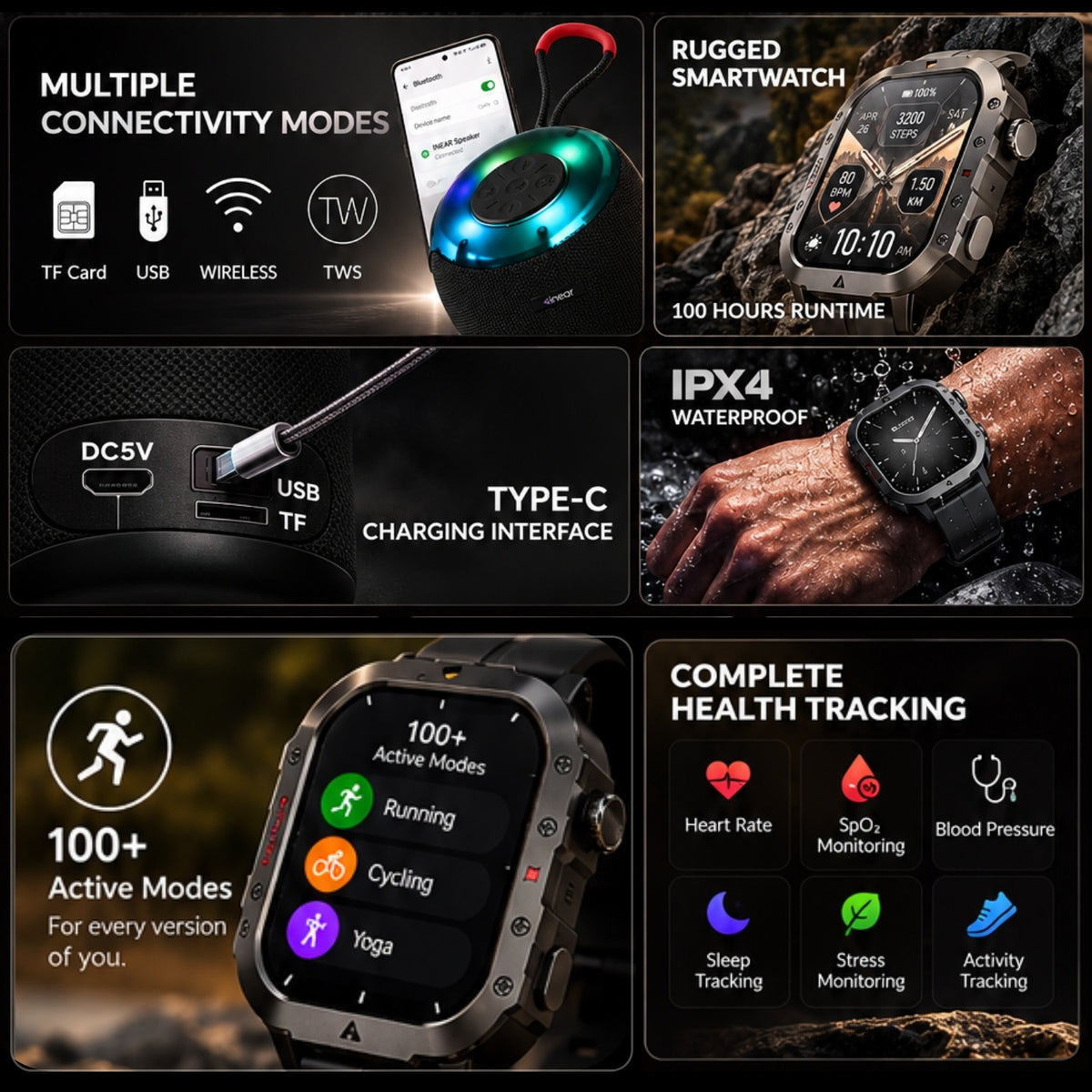 INWATCH+ + WAVE 10W SPEAKERS COMBO