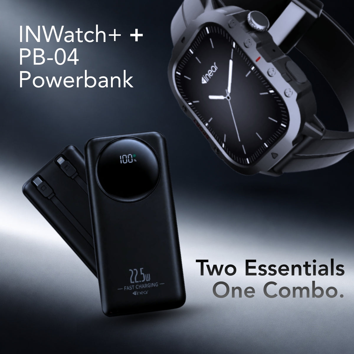 Inear InWatch+ + PB-04 Powerbank Combo