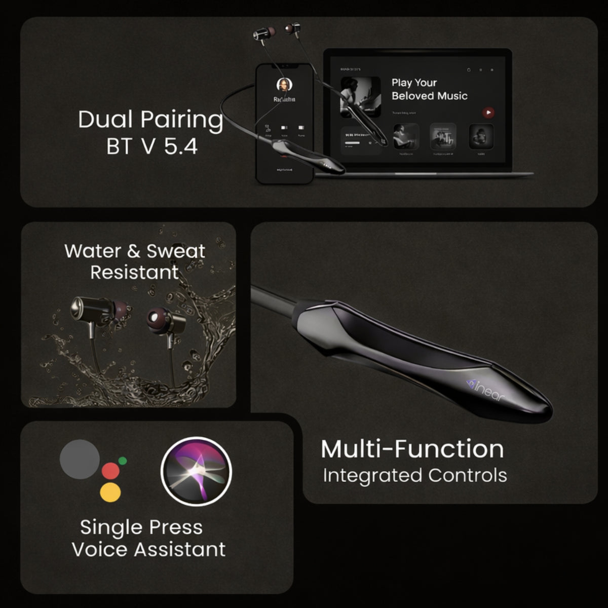 Inwatch + DJ M7 Neckband Combo offer