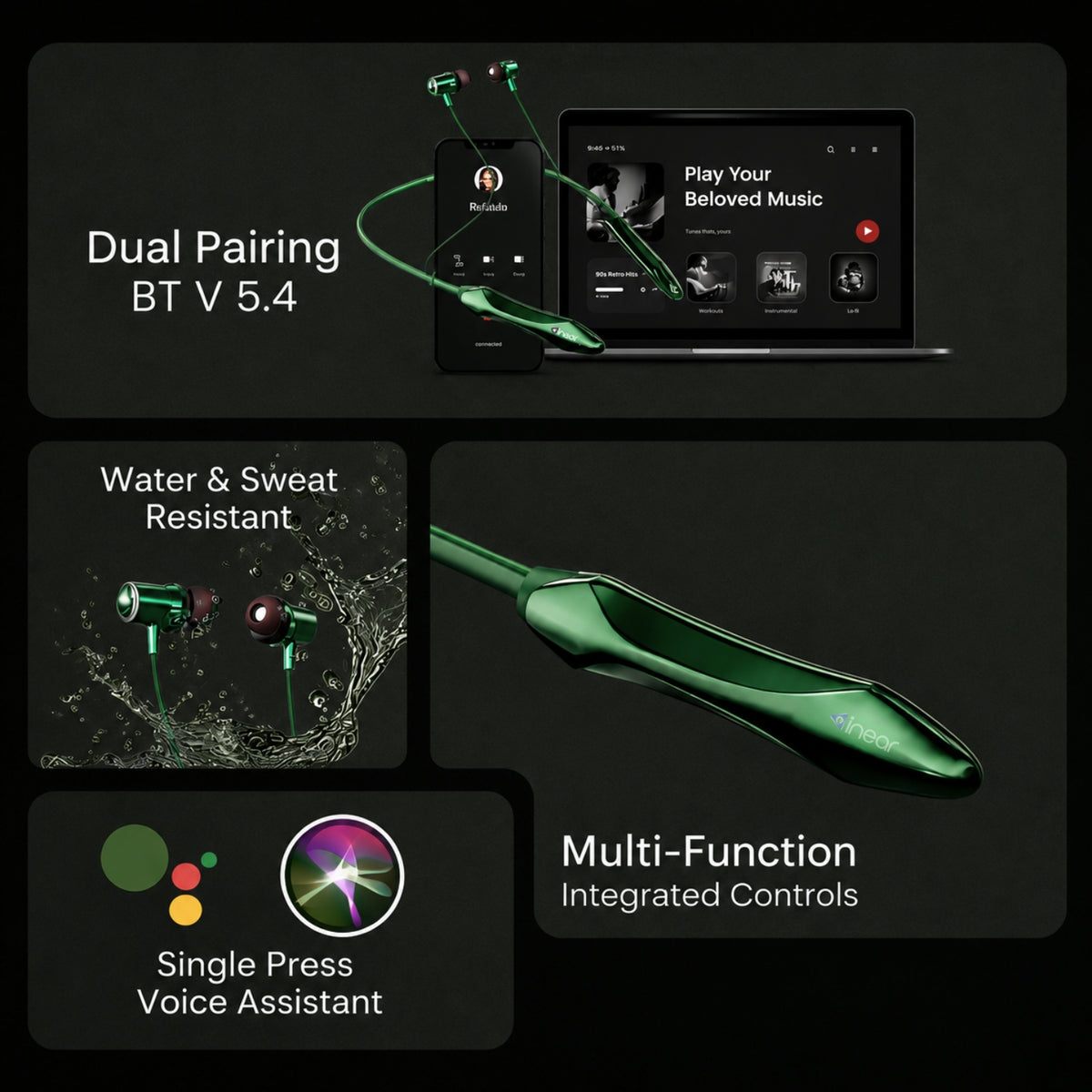 Inwatch + DJ M7 Neckband Combo offer