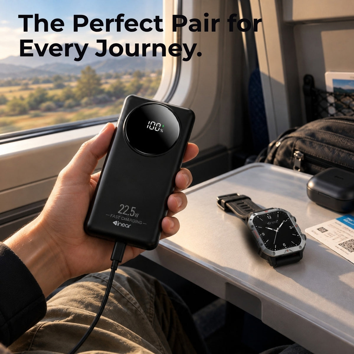 Inear InWatch+ + PB-04 Powerbank Combo