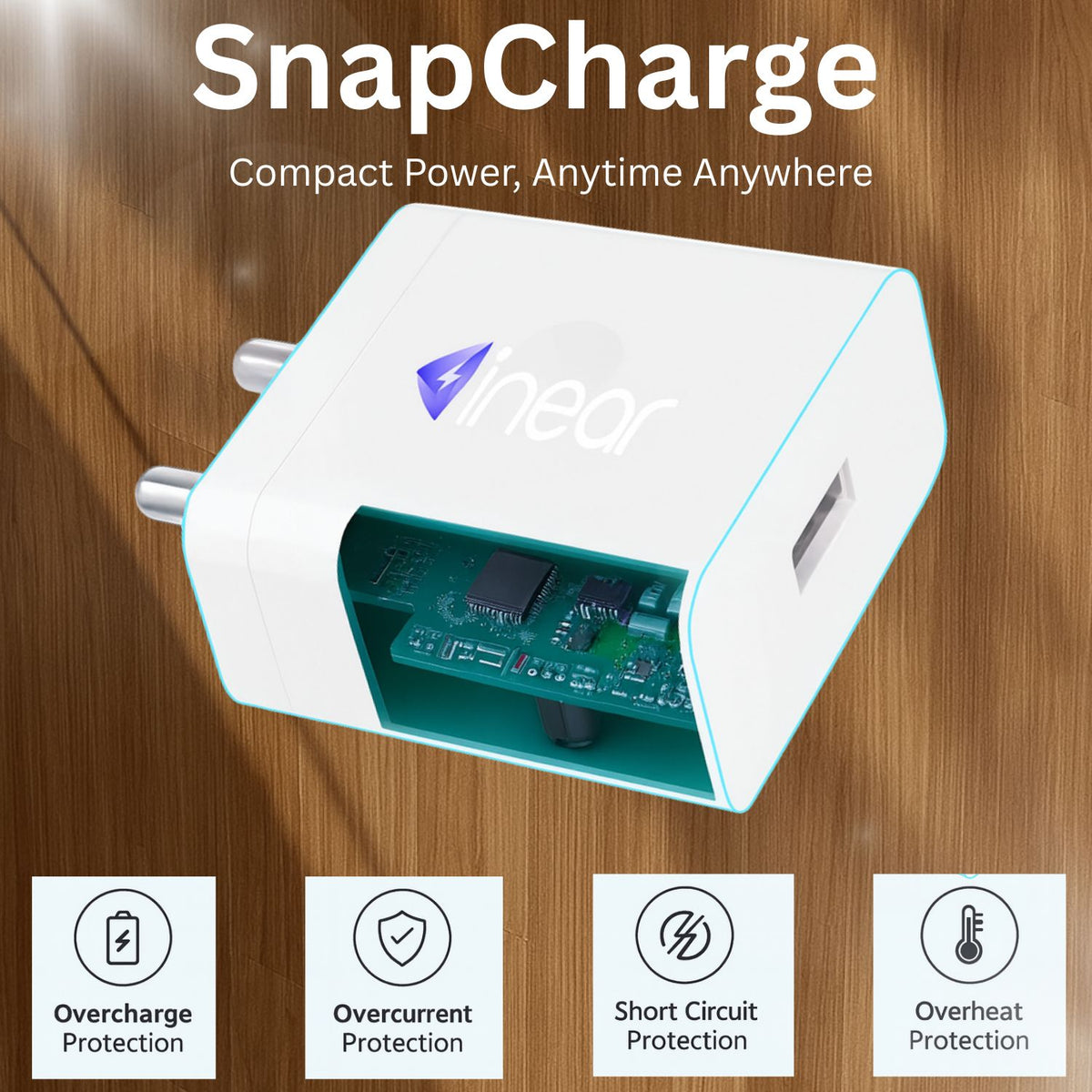 SnapCharge – Compact Power, Anytime Anywhere