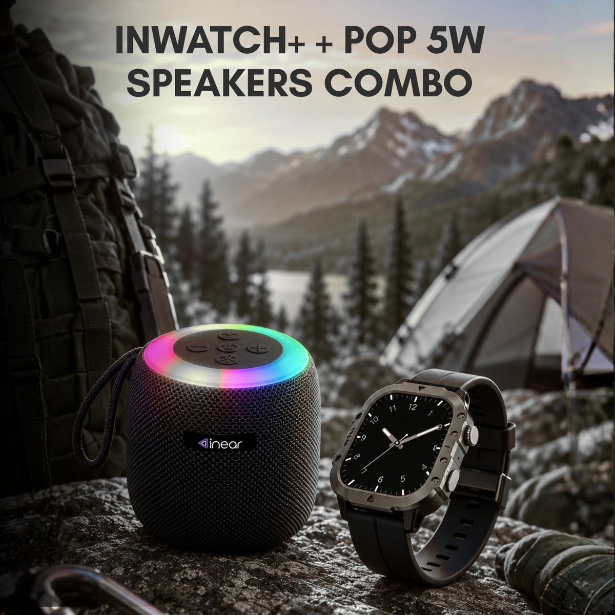 INWATCH+ + POP 5W SPEAKERS COMBO