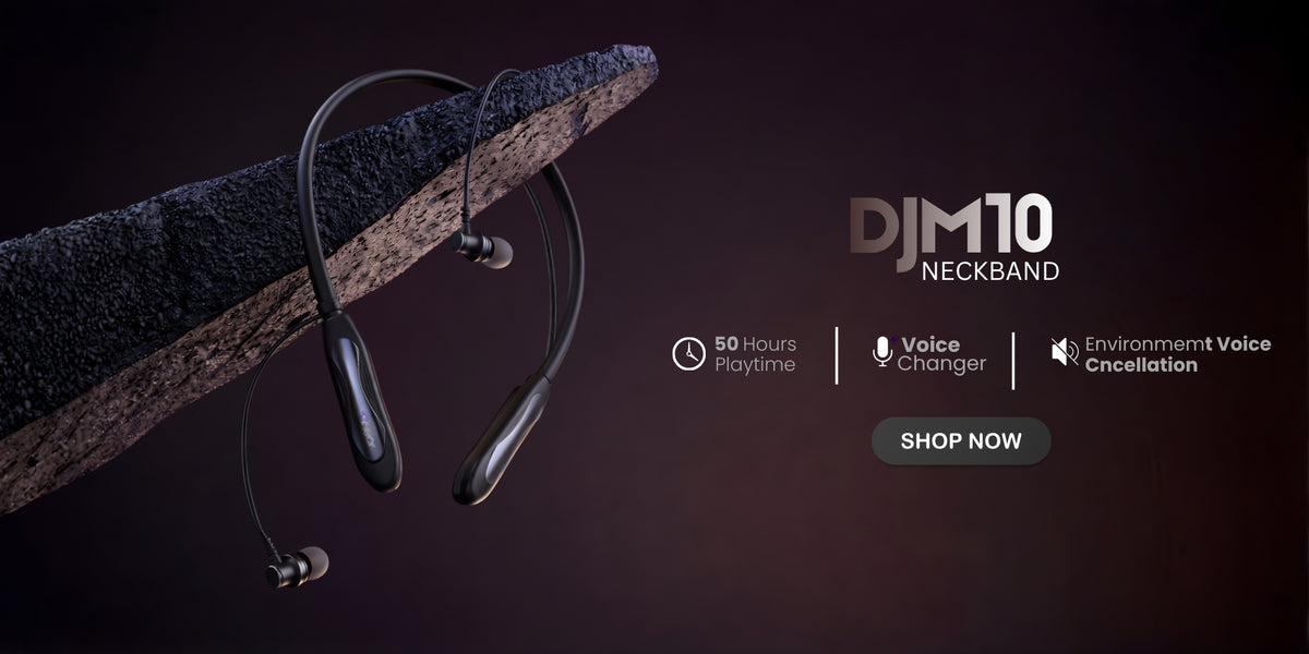 Inear DJ M10 voice changer wireless neckband5