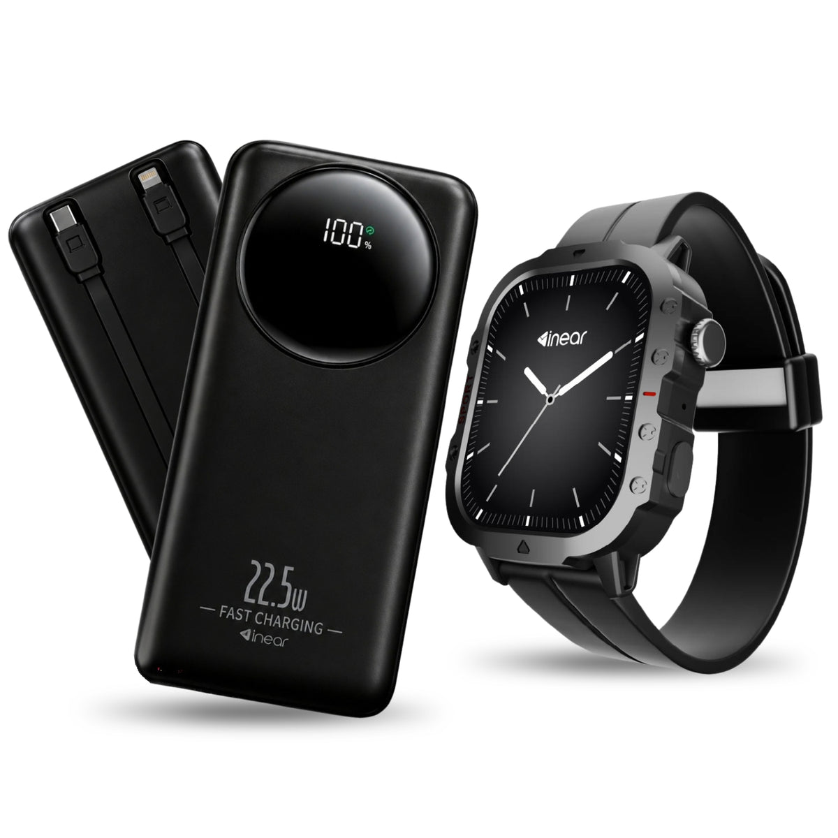 Inear InWatch+ + PB-04 Powerbank Combo