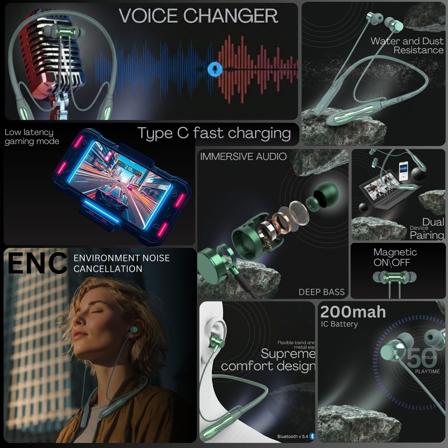 DJ M10 VOICE-CHANGER NECKBAND
