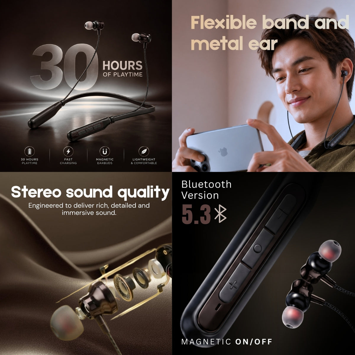 KJ ALPHA NECKBAND